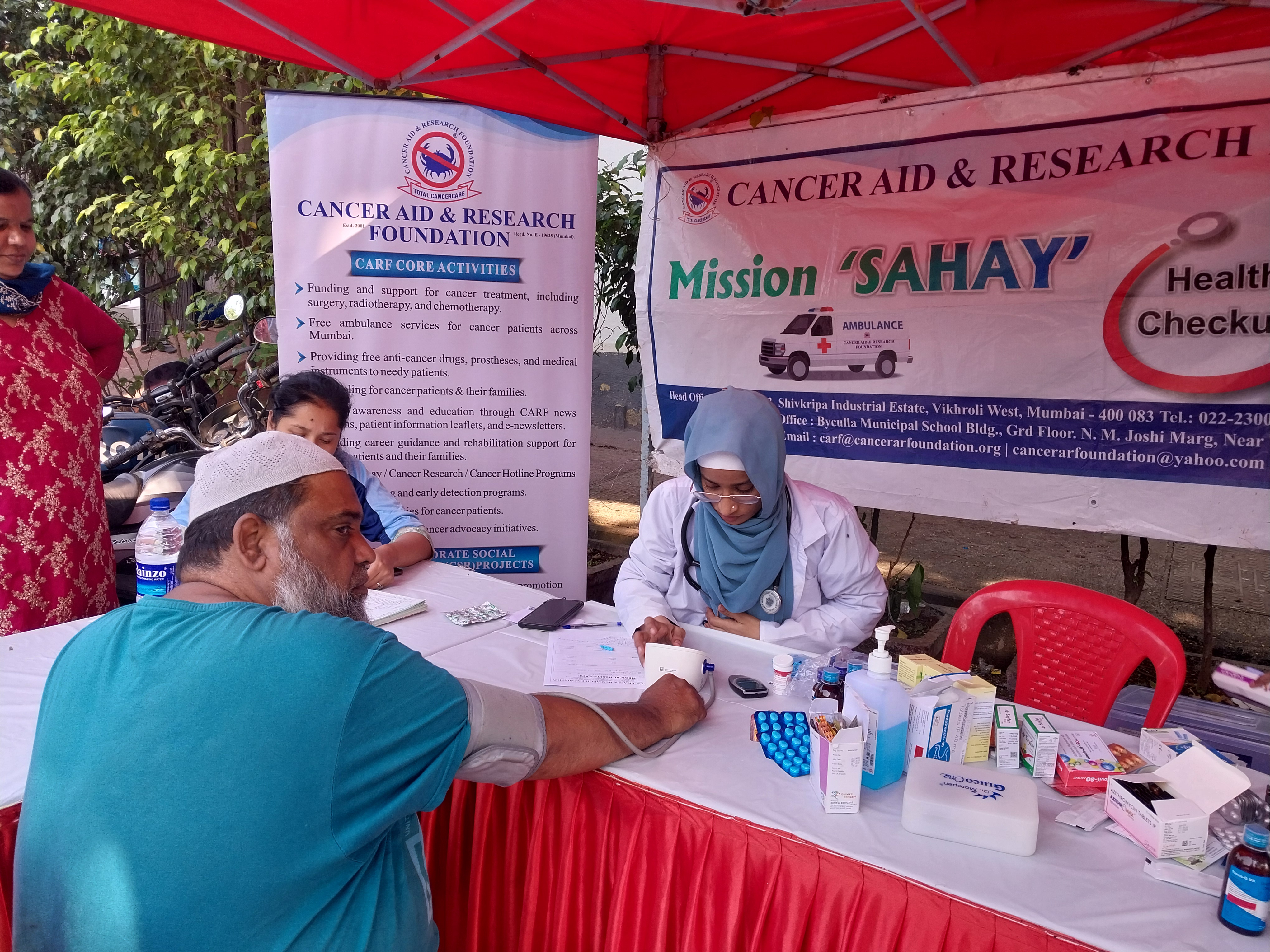 Free Health Check up camp at Jaisingh chawl photo gallery cover