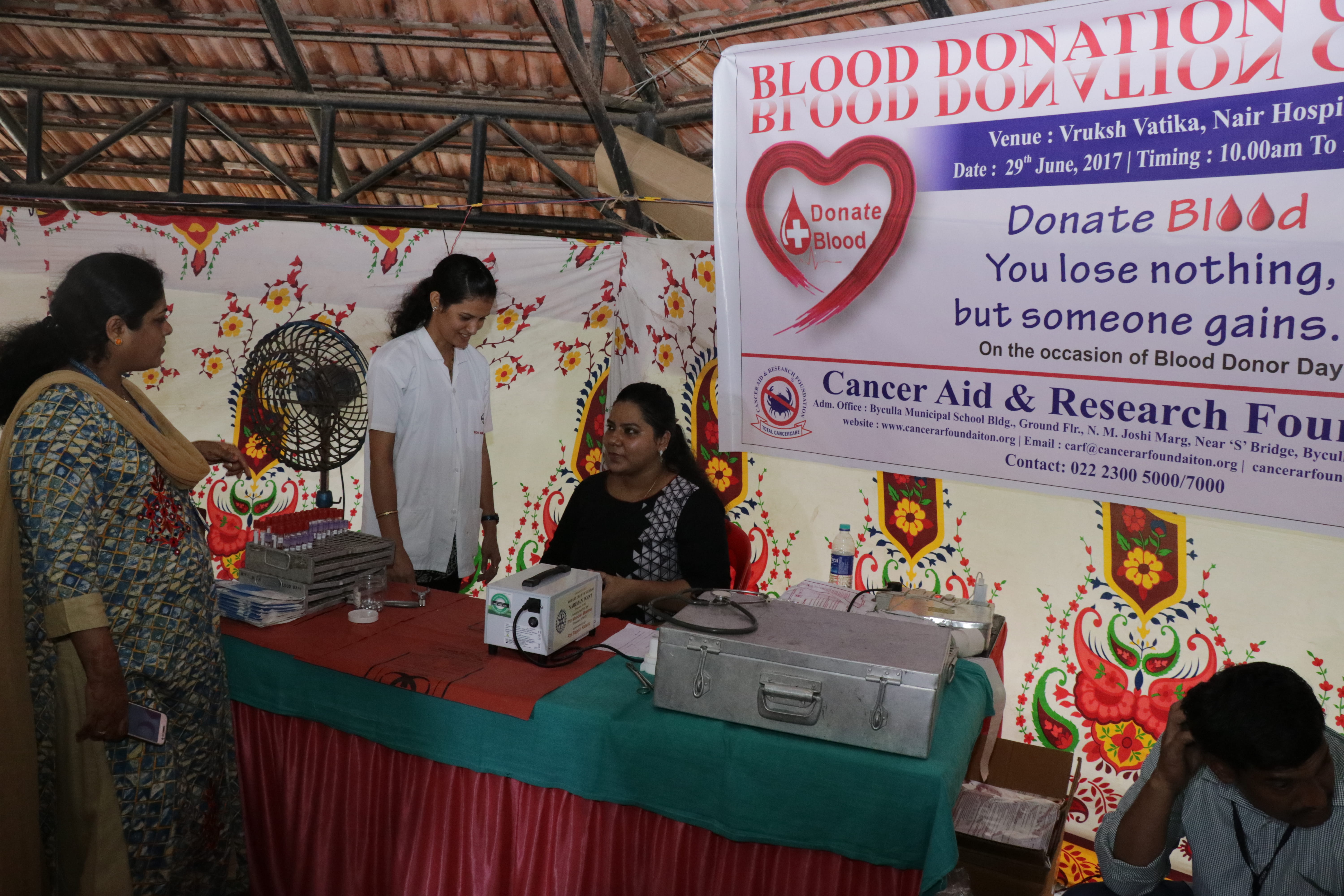 Blood Donation Camp Nair Hospital  photo gallery cover