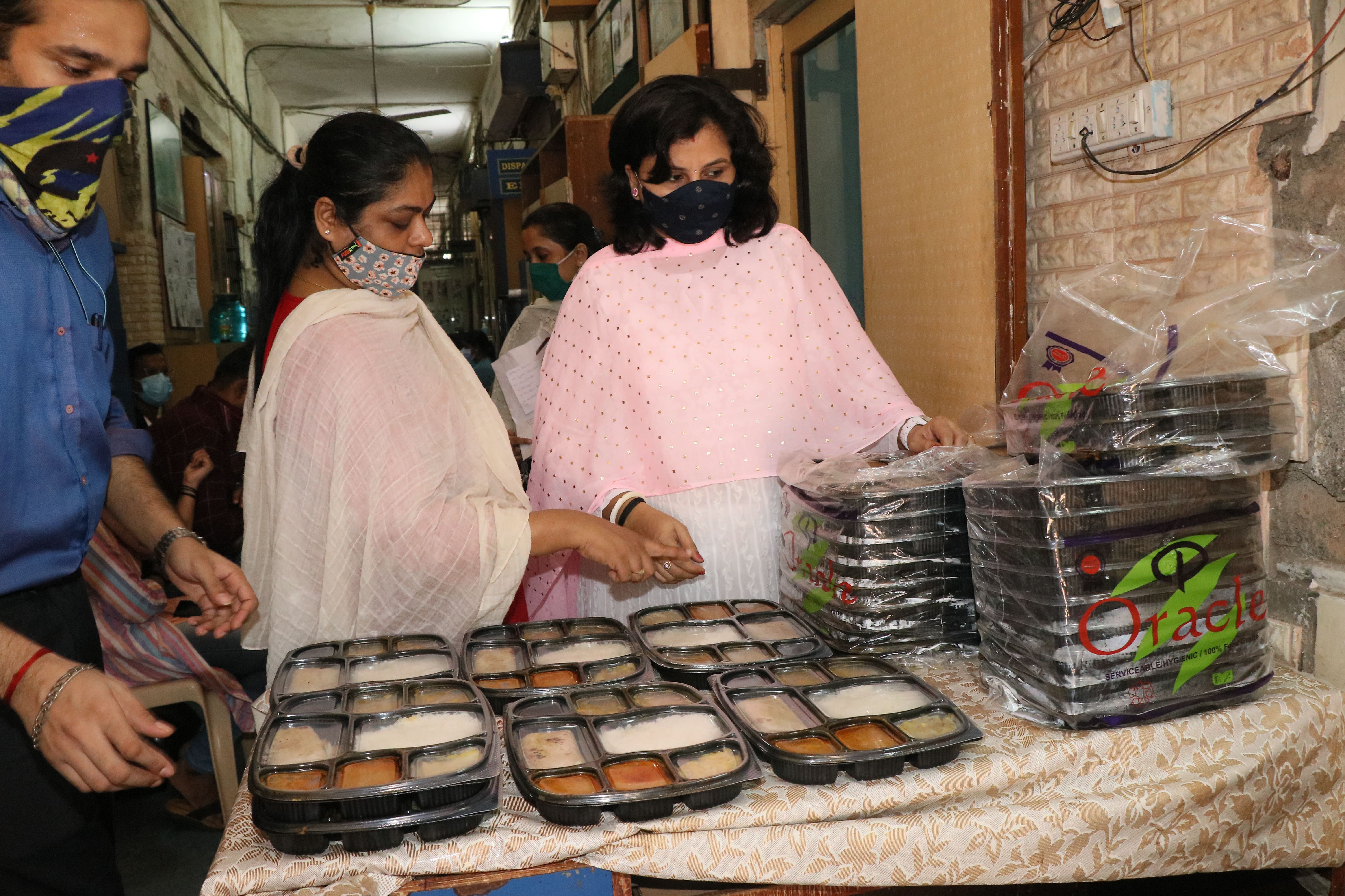 Cheque & Food Distribution at Byculla Office photo gallery cover