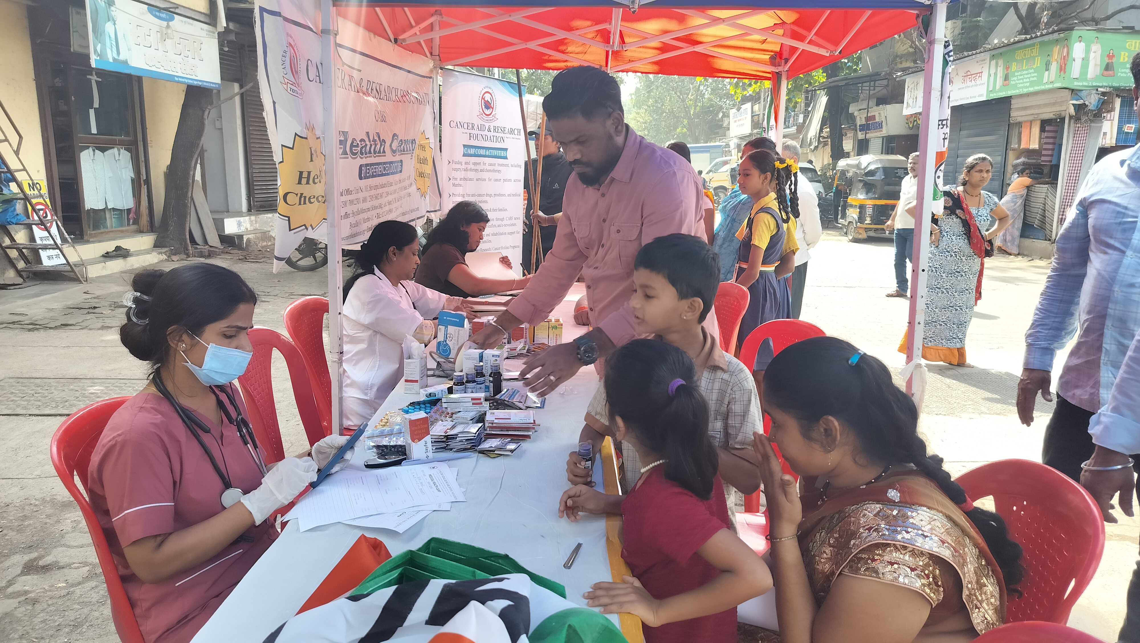  Free Medical Health Check up camp at Bharat Nagar  photo gallery cover