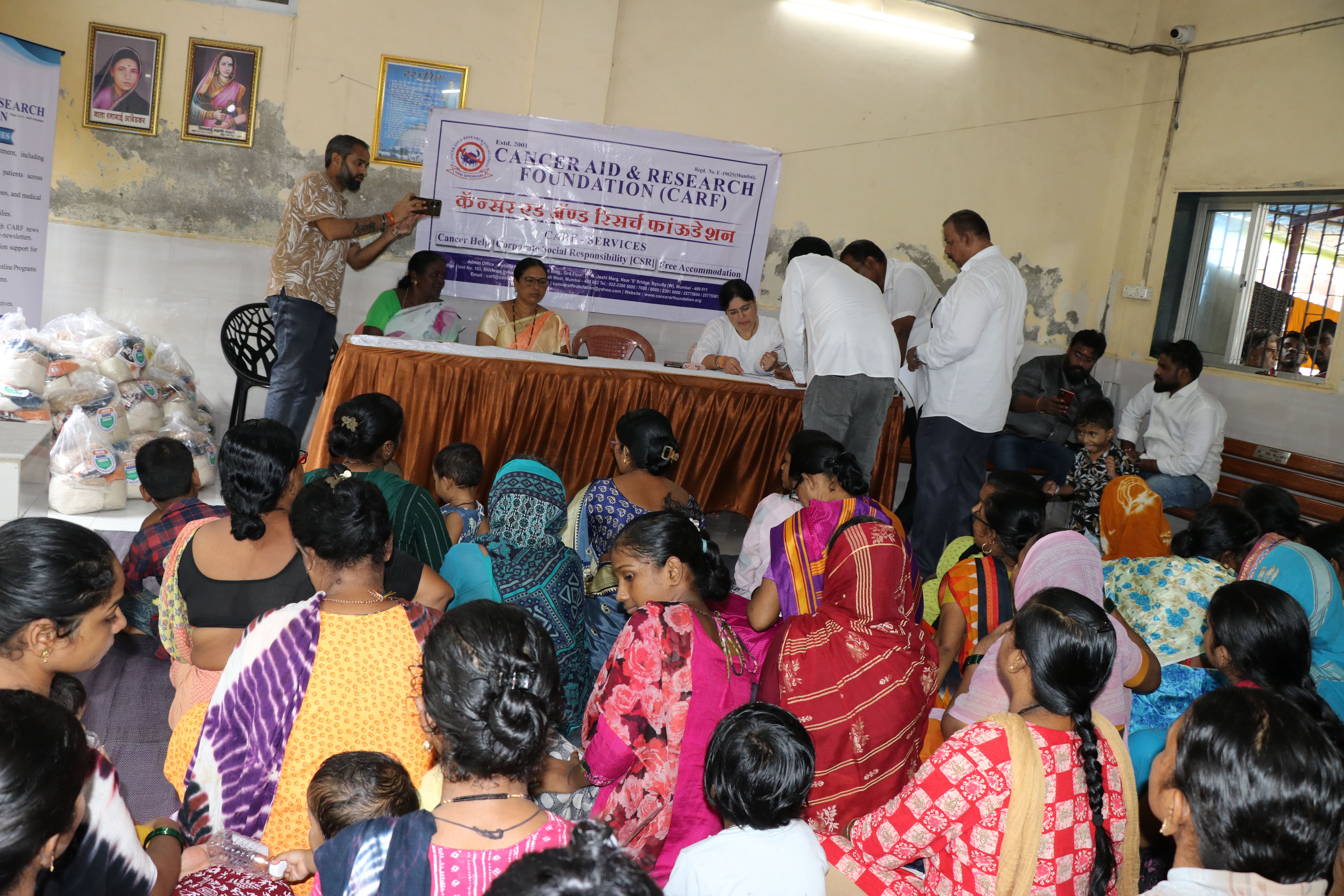 Hunger Eradication Programme at Ram Hajare Marg  photo gallery cover