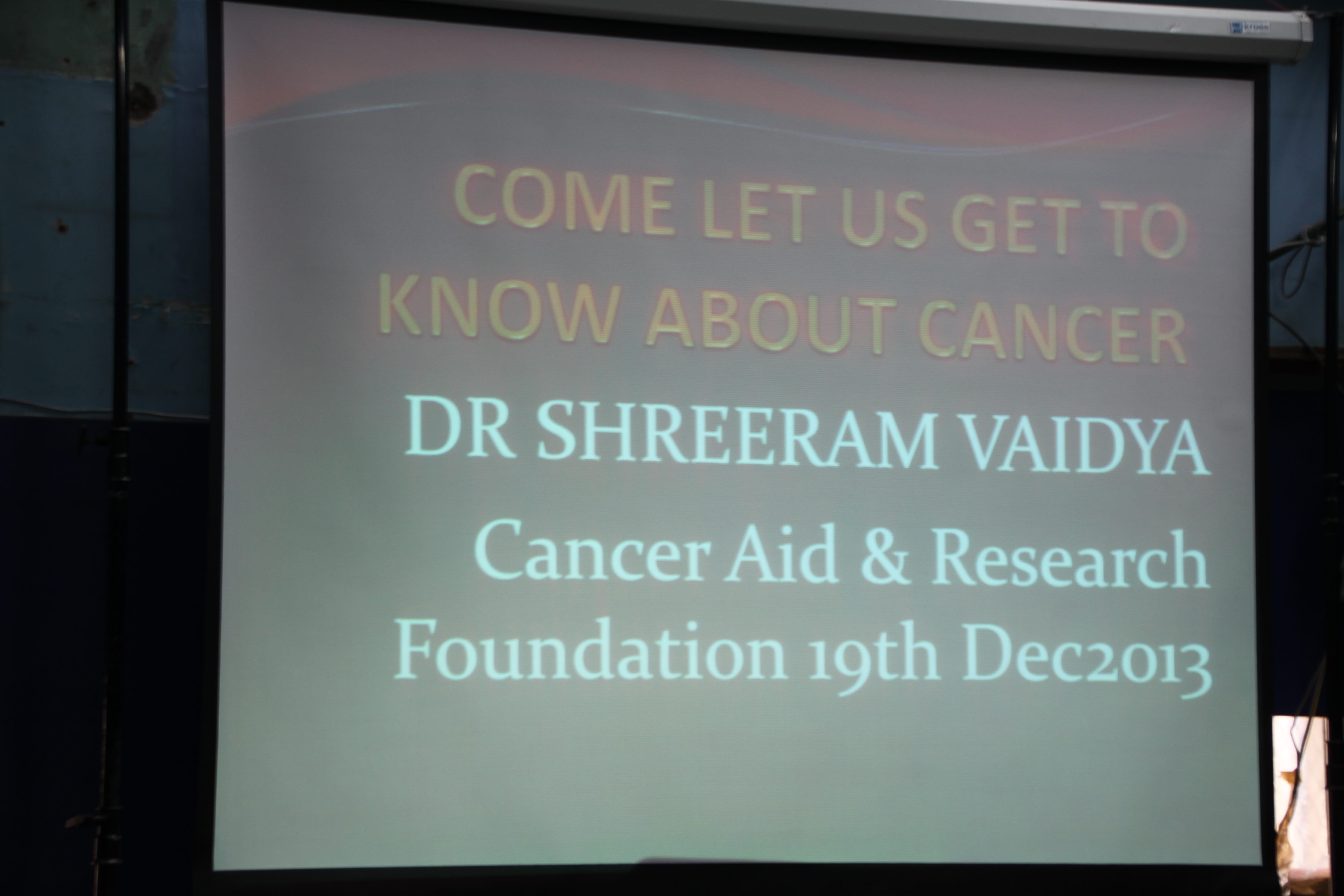 Doctor Talk Session by Dr. Sreeram Vidya photo gallery cover