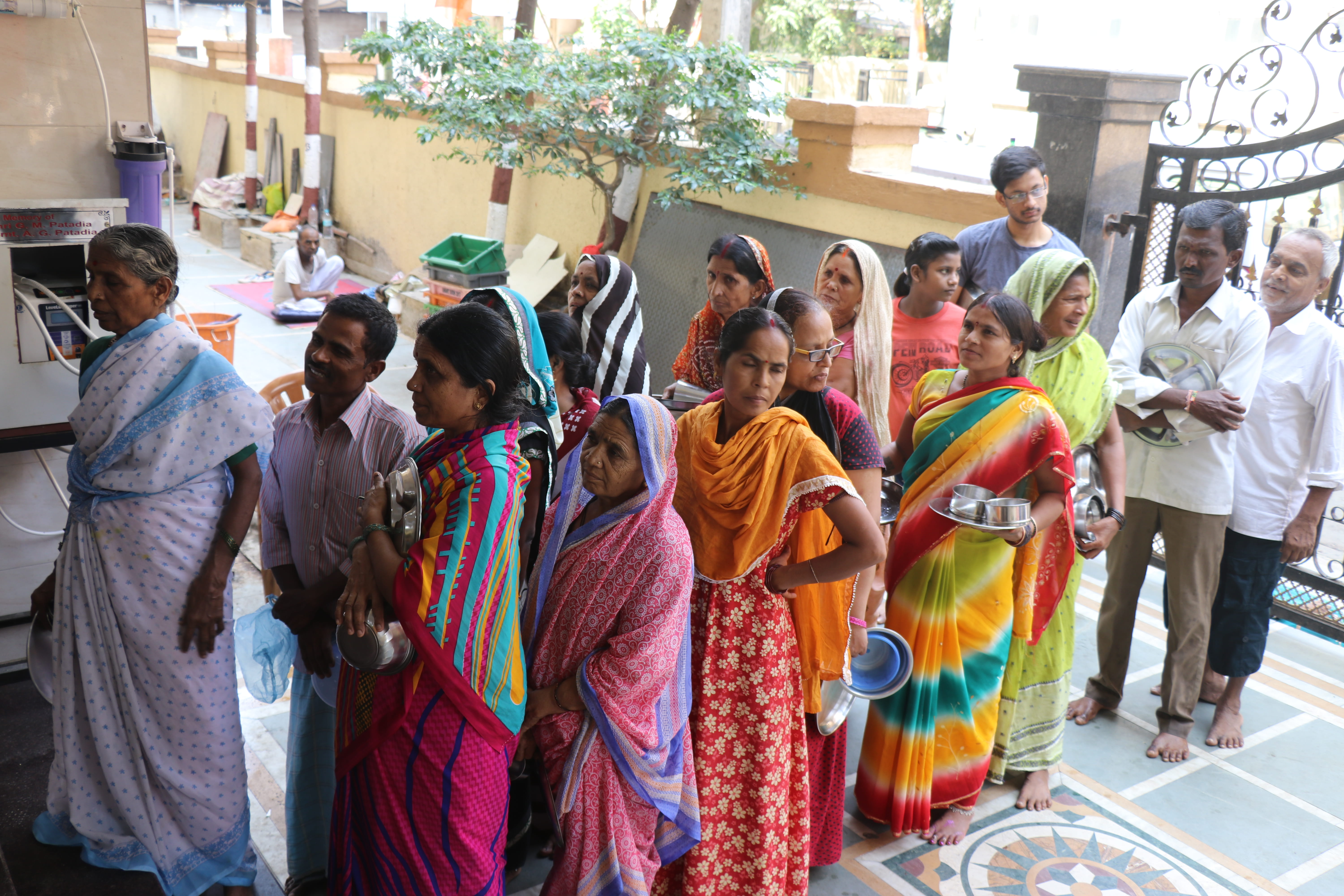 Food distribution Sant Gadge Maharaj  photo gallery cover