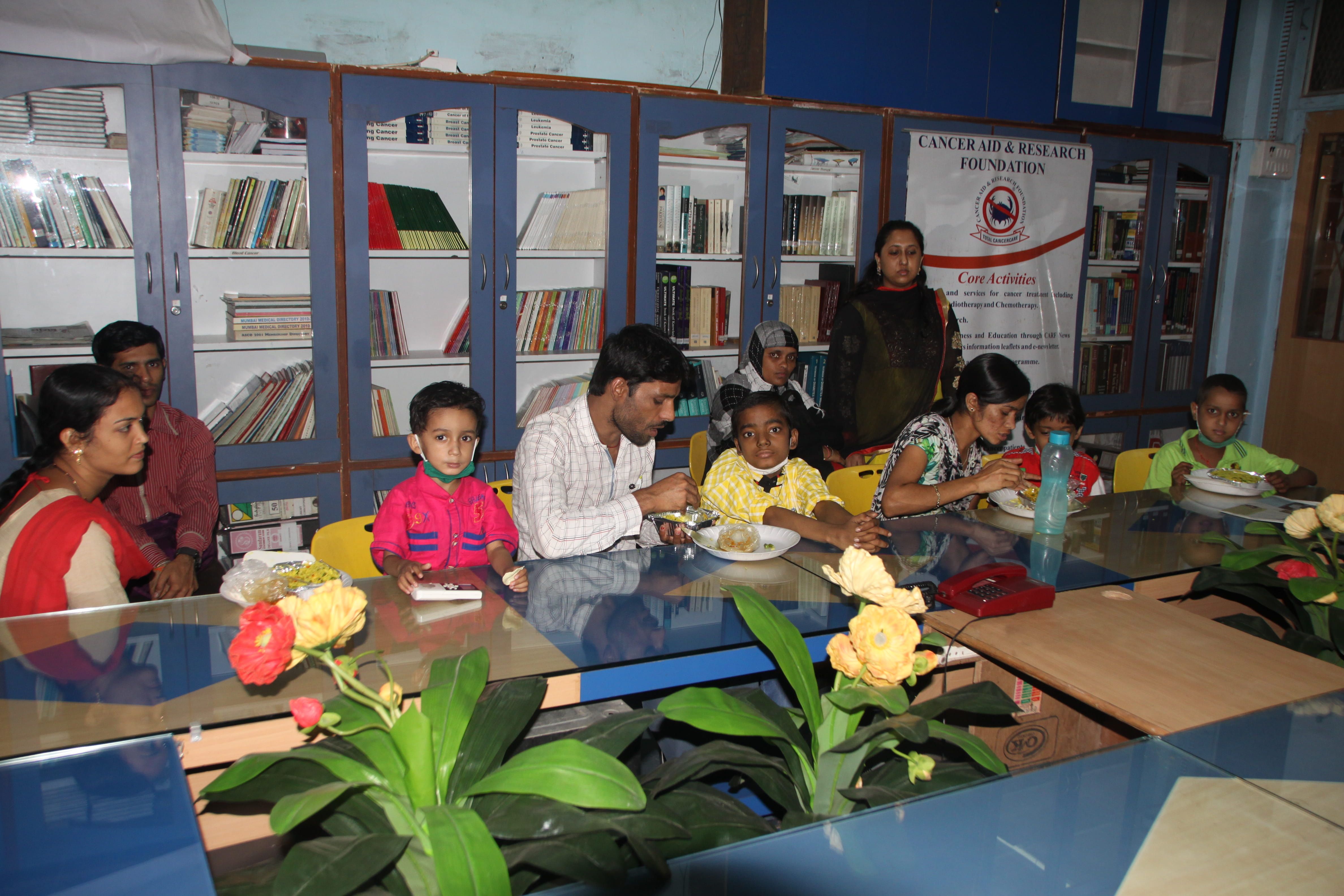 Patient lunch at Byculla Office  photo gallery cover