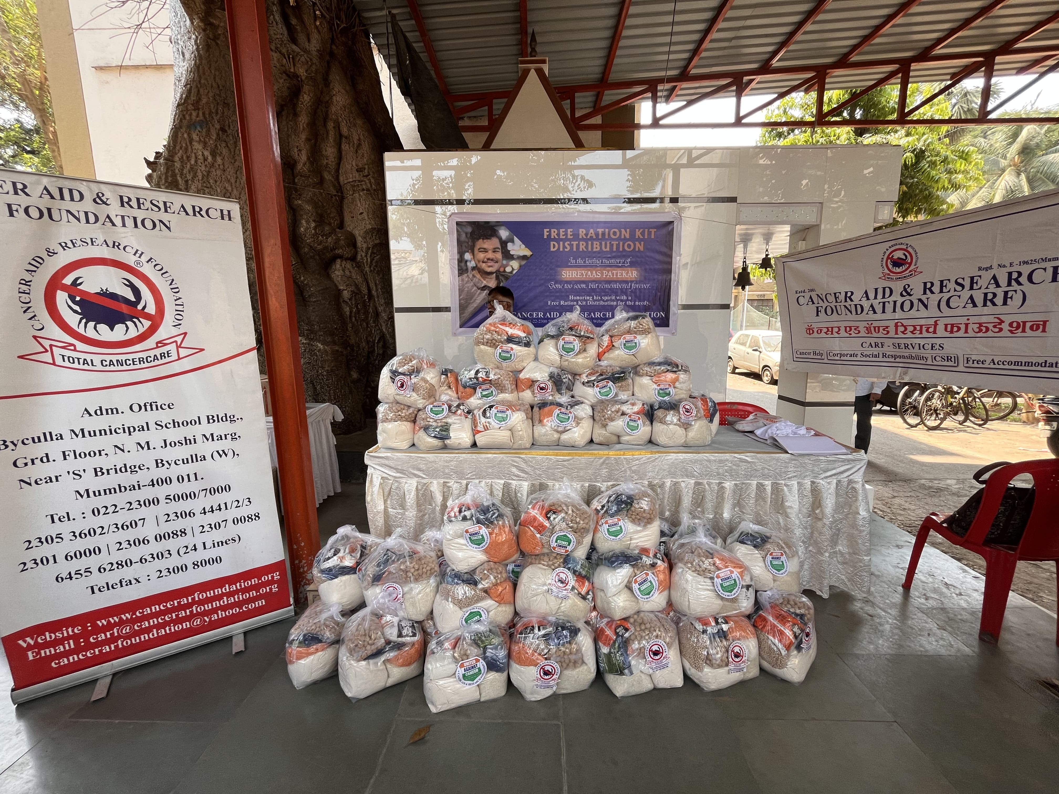 Free Ration Kit Distribution at Mankhurd photo gallery cover