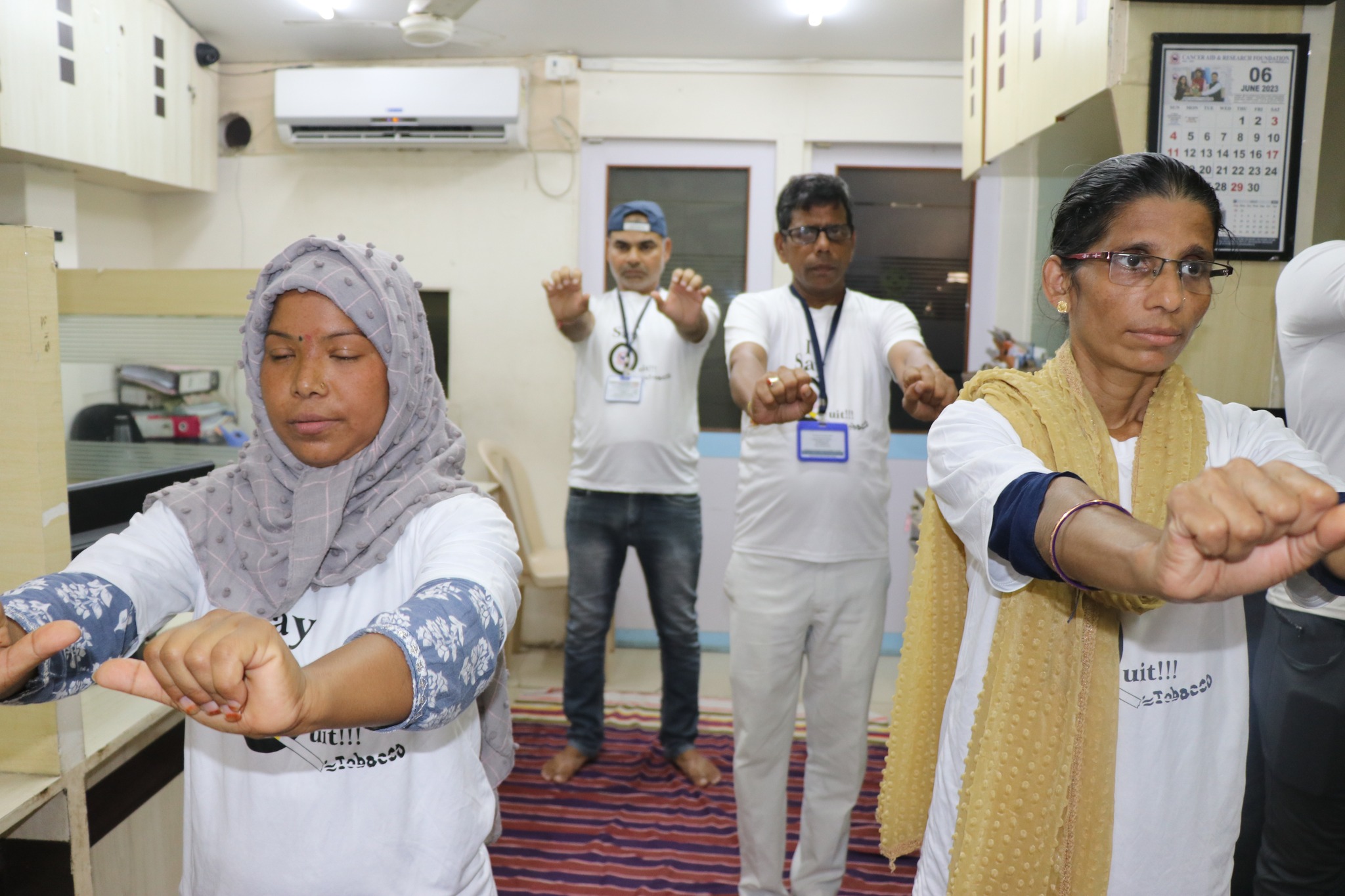 CARF Celebrated Yoga Day  photo gallery cover